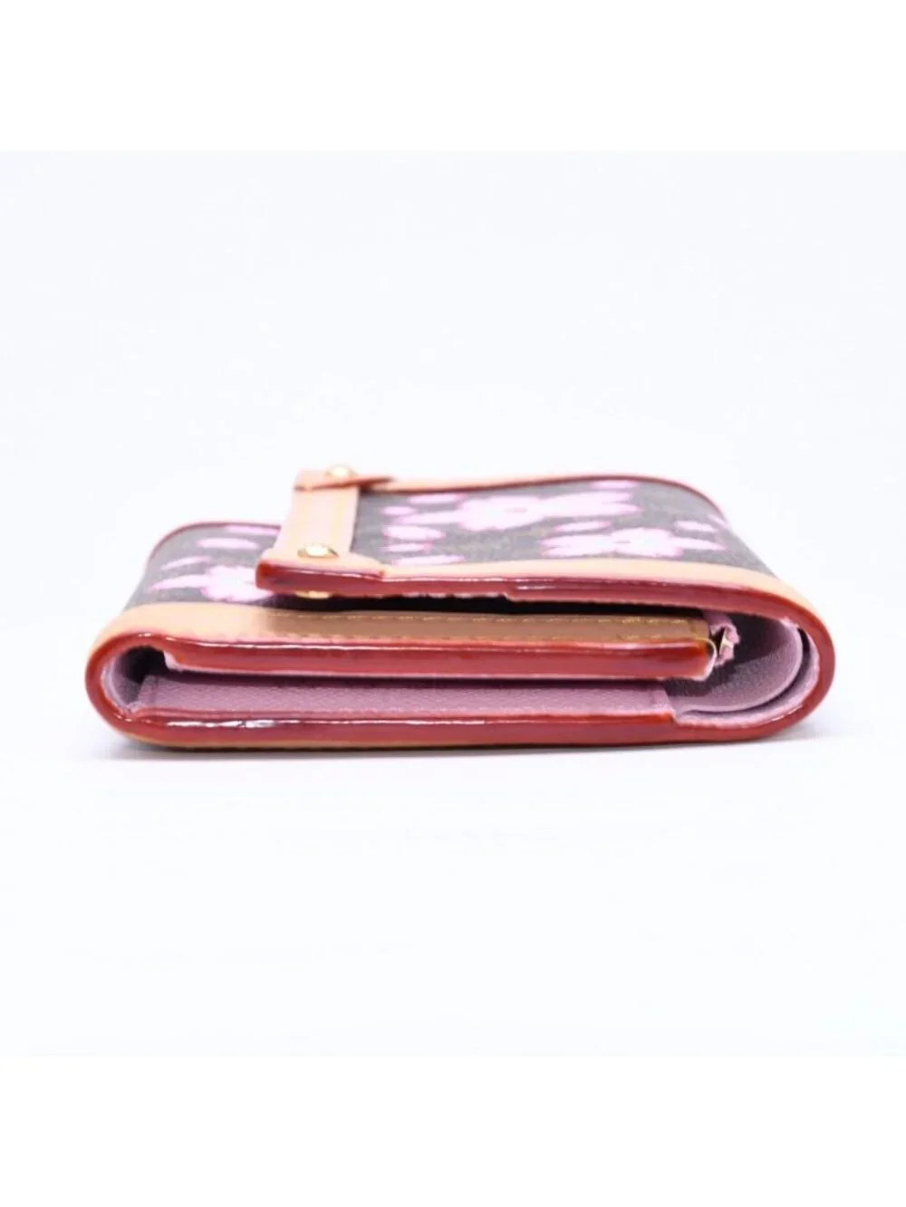 Louis Vuitton Portefeuille Victorine Trifold Wallet Monogram Cherry Blossom